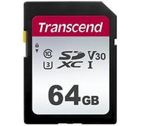 Transcend Scheda di memoria SDXC ad alta velocità da 64 GB (per fotocamere digitali/box foto/registrazioni e video/autoradio) Classe 10, UHS-I U1