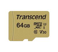 Transcend TS64GUSD500S microSDXC 500S Scheda di Memoria, 64 GB