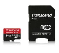 Transcend TS64GUSDU1 64 GB MicroSDXC Classe 10 MLC 90 MB/s Class 1 (U1) Extended