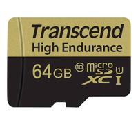 Transcend TS64GUSDXC10V Scheda Micro SD da 64 GB, Classe 10
