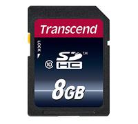 Transcend TS8GSDHC10 Scheda di Memoria SDHC da 8 GB, Classe 10