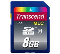 Transcend TS8GSDHC10M - Scheda di memoria SecureDigital da 8 GB, classe 10