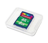 Transcend TS8GSDHC4 Scheda di Memoria SDHC da 8 GB, Classe 4