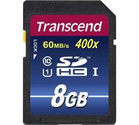Transcend Sdhc 8gb Class 10 Uhs-i 400x Premium One Size