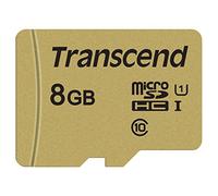 Transcend TS8GUSD500S microSDHC 500S Scheda di Memoria, 8 GB