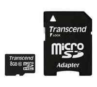Transcend TS8GUSDHC10 8 GB MicroSDHC Classe 10 NAND 90 MB/s Nero High Capacity