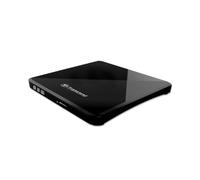Transcend TS8XDVDS-K lettore di disco ottico DVD±R/RW Nero (8X DVD SLIM TYPE USB BLACK - 8X DVD 9.5MM USB)