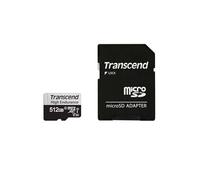 Transcend USD350V - Flash-Speicherkarte (microSDXC-an-SD-Adapter inbegriffen) - 512GB - UHS-I U3 / Class10 - microSDXC UHS-I (TS512GUSD350V)