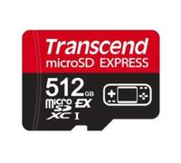 Transcend USD710S, 512 GB, MicroSDXC, 3D NAND, 900 MB/s, 780 MB/s, Class 3 (U3)