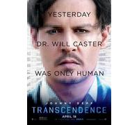 Transcendence Doppio Lato Johnny Depp Originale Film Poster Christopher Nolan B
