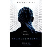 Transcendence Doppio Lato Originale Film Poster Johnny Depp Christopher Nolan A