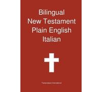 Transcripture Internati Bilingual New Testament, Plain English - Ita (Tascabile)