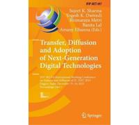 Transfer, Diffusion and Adoption of Next-Generation Digital T (Copertina rigida)