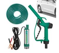 Transfer Pumps, Olio Extractor, 14.17 Inches 12 V Portatile Elettrico Trasferimenti & Pump Automatic Stop, Suitable Transferring for Water, Oils, Marine, Garden Use, and Outdoor Settings