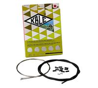 Transfil Shimano - Cavi da freno in acciaio INOX, colore: Nero