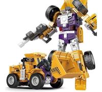 Transform Giocattoli, Film Personaggi Studio Serie Edizione Ingrandita Edizione Giallo Combinato Auto Ingegneria 6 In 1 Robot Azione Bambola Modello Auto Per Bambini-C