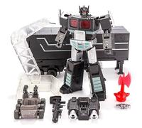 Transform Giocattoli, Leader Auto Con Carrozza Lunghezza Totale 21cm Immagine Animata Action Figure, Per 12 Anni E Oltre-Black