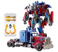 Transform Giocattoli, Ragazzo Film Edizione Auto Azione Bambola Robot Eroe Colonna Camion Modello King Kong Warrior Serie Regali Di Natale Per Bambini Compleanno-Red Blue