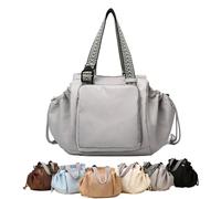 Transformable Cradle Bag Travel Storage Bag, Versatile Large Capability Travel Bag, Storage Duffel Bag with Handles (Grey)