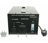 TRANSFORMADOR DE CORRIENTE 3000 W CONVERTIDOR DE VOLTAJE 220 V A 110 O 110...