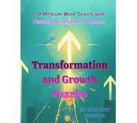Transformation and Growth Puzzles for adults: 50 Medium Word Search with Personal Development Themes (Large Print)
