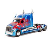 Transformers 1:24 Optimus Prime Metalfigs Pressofuso da Collezione Veicolo
