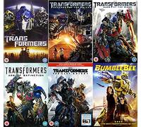 Transformers 1-5 & Bumblebee Collection DVD - Transformers, Transformers - Revenge of the Fallen, Dark of the Moon, Age of Extinction, The Last Knight And Bumblebee DVD, 6 Movie Collection DVD