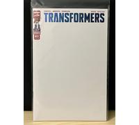 Transformers #1 Variant White Cover Exclusive Comicon Blue Logo Limited /400