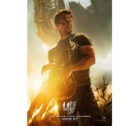 Transformers 4 Age Of Extinction Doppio Lato Originale Film Poster Stile A Cool