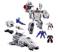 Transformers, Age of the Primes Commander Class, Armada Jetfire, action figure convertibile da 20 cm con 3 action figure Mini-Con, giocattoli di robot dagli 8 anni in su