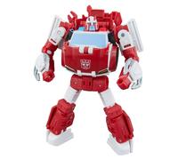 Transformers Age of the Primes, Deluxe Class, Autobot Ratchet, action figure convertibile da 14,5 cm, giocattoli di robot dagli 8 anni in su