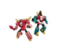 Transformers Age Of The Primes Leader Class Action Figura G2 Universe Dinobots Snarl & Slug 19 Cm Hasbro