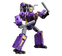 Transformers, Age of the Primes Voyager Class, Sideways, action figure convertibile da 14,5 cm con 2 action figure Mini-Con, giocattoli di robot dagli 8 anni in su