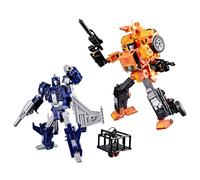Transformers, Age of the Primes Wreck 'n Doom Collection, confezione da 2 action figure di Sandstorm e Slugslinger
