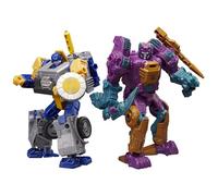Transformers, Age of The Primes Wreck 'n Doom Collection, Fisitron e Carnivac, Confezione da 2 Action Figure Convertibili
