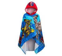 Transformers Asciugamano con cappuccio ragazzi Poncho per bambini Asciugamano da spiaggia in cotone 100% Asciugamano da bagno Bumblebee Dres Up Swimming Wrap
