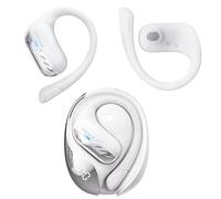 Transformers Auricolari wireless Bluetooth, auricolari wireless Bluetooth 5.4 con microfono ENC con cancellazione del rumore, auricolari impermeabili IPX5 con ganci per allenamento sportivo (bianco