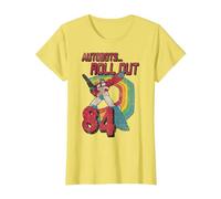 Transformers Autobots Roll out 84 Retro Maglietta, Donna, Limone, XS