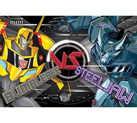 Transformers BB vs steeljaw Maxi Poster, Multicolore