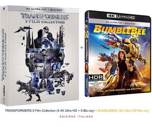 Transformers + Bumblebee - 6 Film Collection (6 4K Ultra HD + 6 Blu-Ray Disc)