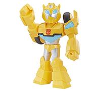 Transformers - Bumblebee (Action Figure da 25 cm Mega Mighties Ispirata alla Serie Animata Rescue Bots Academy)