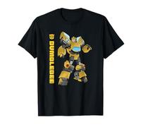 Transformers Bumblebee Autobots Epic Pose Portrait Maglietta