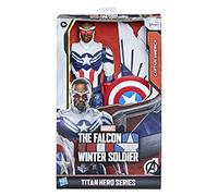 Transformers Bumblebee Avengers - Personaggio Titan Hero: Captain America Falcon Edition
