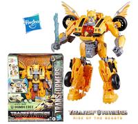 TRANSFORMERS BUMBLEBEE BEAST MODE CON LUCI E SUONI ROBOT TRASFORMABILE HASBRO F4