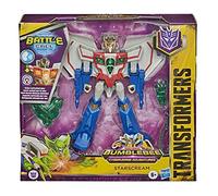 Transformers Bumblebee Cyberverse Adventures Battle Call Troover, Statuetta di Classe Trooper, luci energon attivate Voce, assortite, Colori Casuali