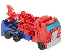 Transformers Bumblebee Cyberverse Adventures Dinobots Unite 1-Step Changer Optimus Prime 4.2" Action Figure per bambini dai 6 anni in su