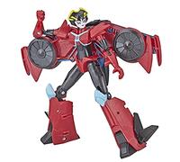 Hasbro Action Attackers Transformers Cyberverse Windblade Warrior Class con Cyclone Strike
