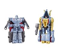 Transformers Bumblebee Cyberverse Adventures Dinobots Unite Toys Dino Combiners Slugtron confezione da 2 action figure da 6 anni in su, 4,5 polli