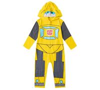 Transformers Bumblebee - Tuta con cappuccio per cosplay, per bambini piccoli e piccoli