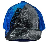 Transformers Cappello con Visiera, Cappellino per Bambini, 100% Cotone (Blu, 52)